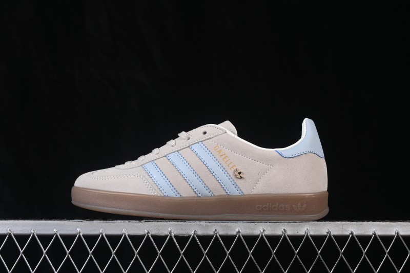 Adidas Originals Gazelle Indoor Retro Low-Top Sneakers with Suede Upper and Gum Rubber Outsole - JR2432