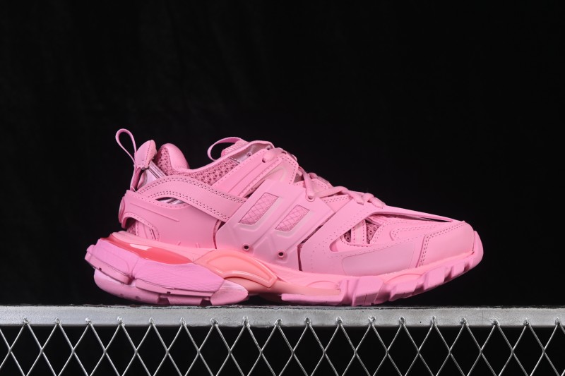 Balenciaga Track Charms Men's Running Shoes with Transparent Heel Strap - WTRCH5000