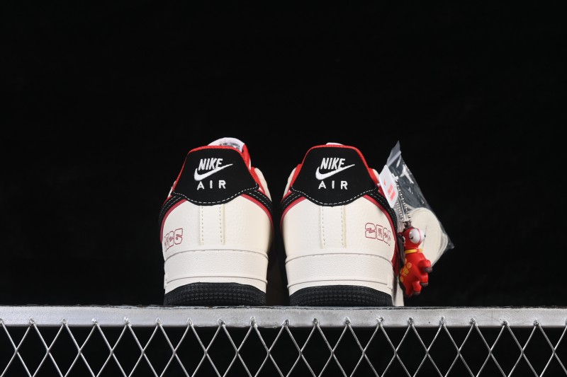 Nike Air Force 1 '07 Low Chinese New Year Limited Edition White Black Red Low-Top Casual Skateboarding Shoes - DN1688-822