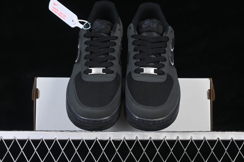 Nike Air Force 1 '07 Low Basketball Shoes with Classic Leather Design - IB6842-002