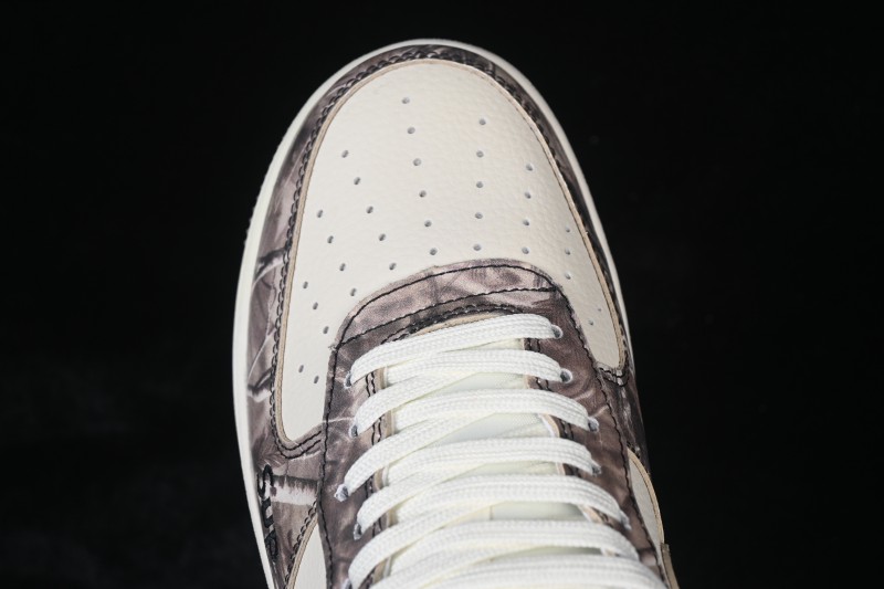Nike Air Force 1 '07 Low Triple Collaboration Autumn Woodland Casual Sneakers - DF0188-125