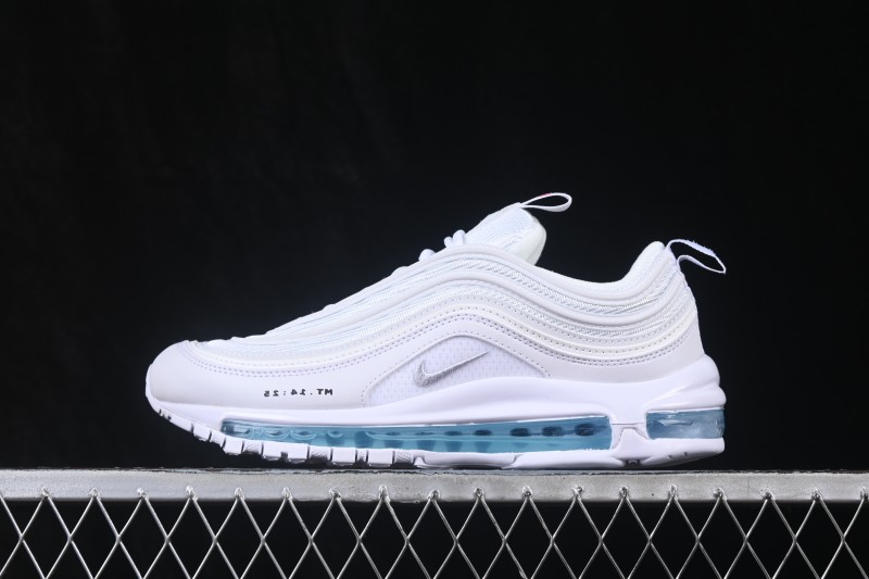 Nike Air Max 97 Retro Running Shoes with Holy Water-Inspired Air Cushion - Mschf x Inri