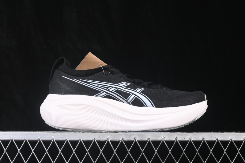Asics Gel-Nimbus 27 Retro Breathable Cushioned Running Shoes for Men - 1011B958-002