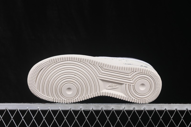 Nike Air Force 1 '07 Low Basketball Shoes with Full-Length Air Cushion - GS2288-014