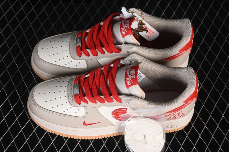 Nike Air Force 1 '07 Low Limited Year of the Horse Casual Skateboarding Shoes in Khaki - XD0028-008