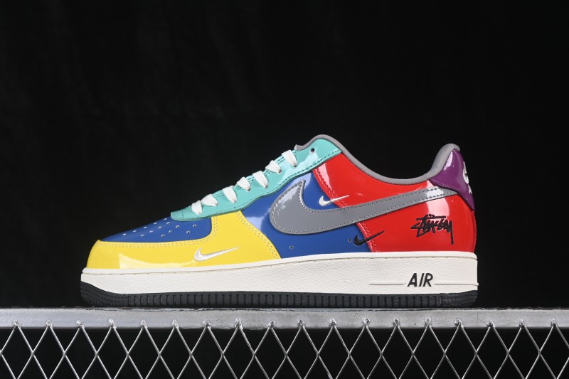 Nike Air Force 1 '07 Low Retro Basketball Shoes with Full-Length Air Cushion - DD1982-376