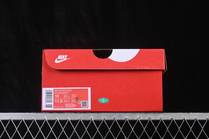 Nike Air Max 95 OG Retro Running Shoes with Visible Air Cushioning - IB1667-004