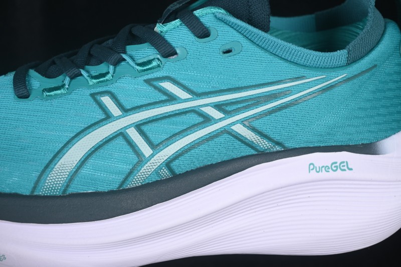 Asics Gel-Nimbus 27 Retro Casual Running Shoes with Cushioning for Men - 1011B958-400