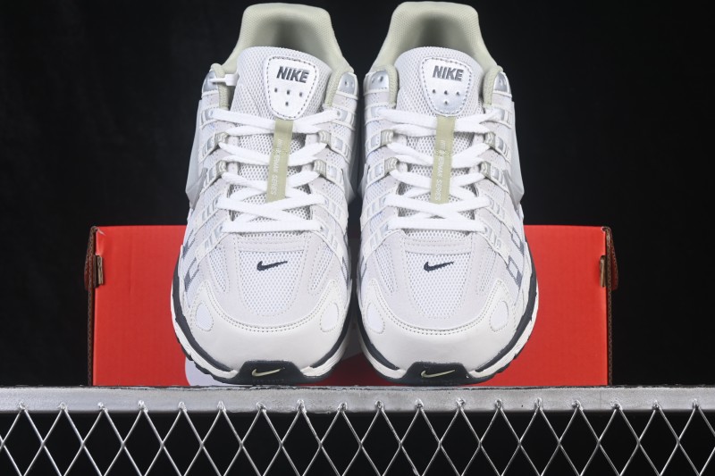 Nike P-6000 SE Retro Running Shoes with Layered Design - IV5761-094