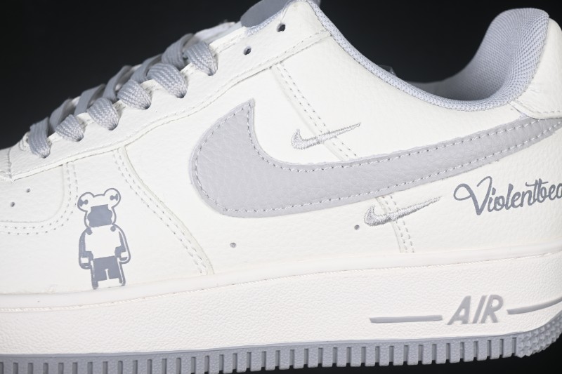 Nike Air Force 1 '07 Low Collaboration Skateboarding Shoes with Full-Length Air Cushion - HO7788-103