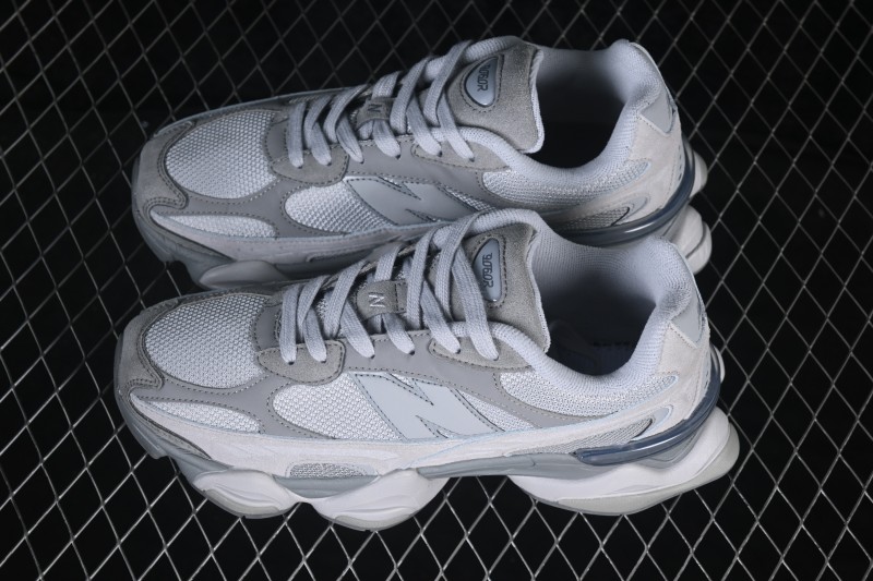 New Balance 9060 Retro Casual Running Shoes with ABZORB Cushioning - U90609EL