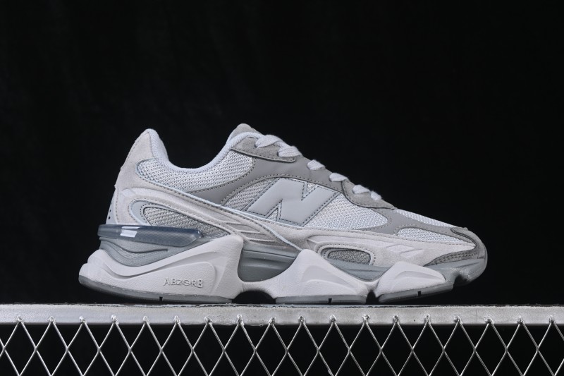 New Balance 9060 Retro Casual Running Shoes with ABZORB Cushioning - U90609EL