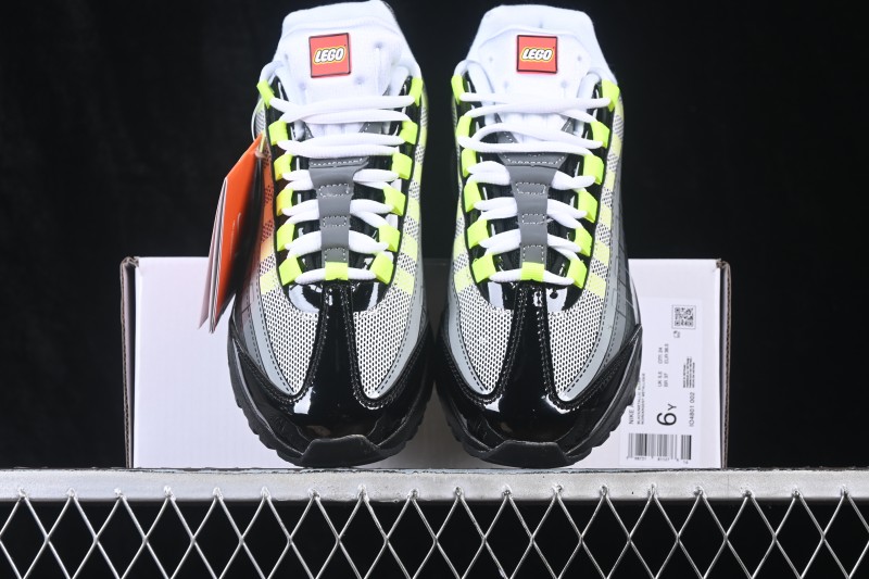 Nike Air Max 95 x Lego Retro Running Shoes with Visible Air Cushioning - IO4801-002