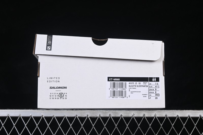 Salomon XT-MM6 Round-Toe Lace-Up Low-Top Lifestyle Sneakers - 491070-23