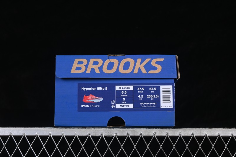 Brooks Hyperion Elite 5 Racing Running Shoes with Weight Reduction Cushioning - 1000491D681