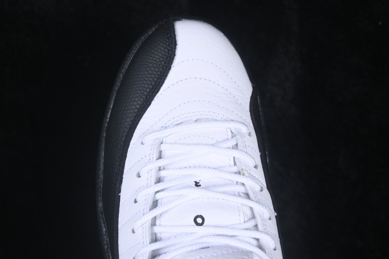 Nike Air Jordan 12 Retro Taxi Basketball Shoes with Gold Eyelets - CT8013-117