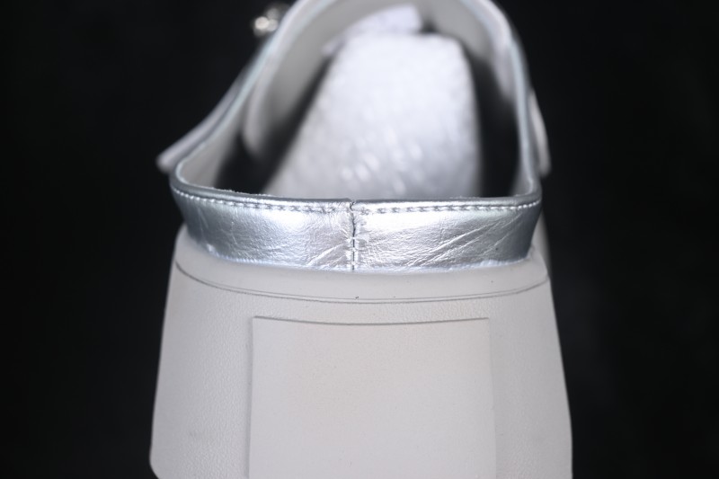 Goldengoose Casual Deichmann Training Lifestyle Shoes with Silver Accents - G26U4818B