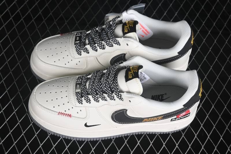 Nike Air Force 1 '07 Low Collab Casual Skateboarding Shoes with Full-Length Air Cushion - MM3399-837