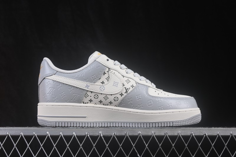 Nike Air Force 1 '07 Low Basketball Shoes with Classic Cushioning and Durable Leather Upper - GS2288-013