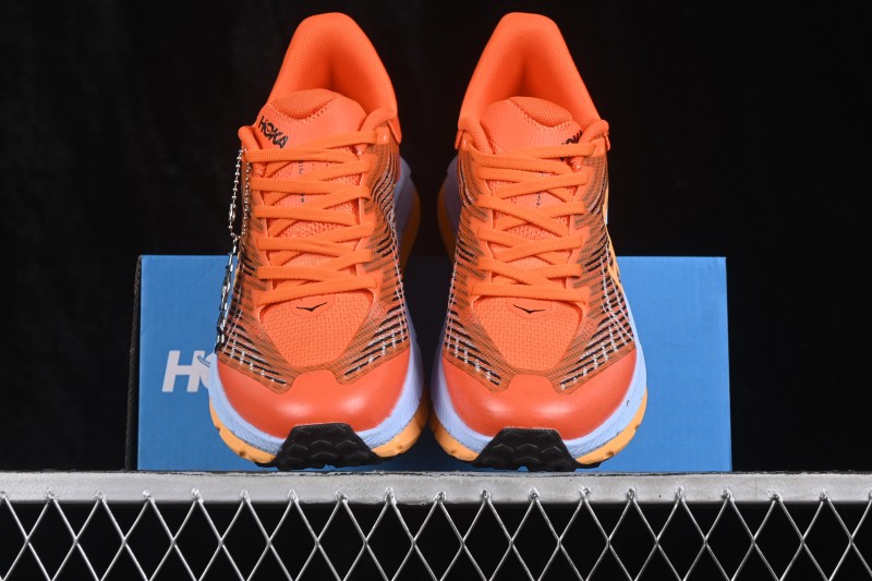 Hoka Mafate Speed 4 Ultra-Light Cushioned Trail Running Shoes with Vibram Outsole - 1129930 PBSSN