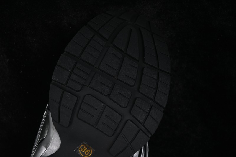GG-CC Star Collection Casual Running Shoes for Men and Women with Breathable Knit Upper - G26U4372F Silver
