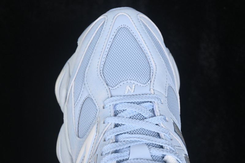 New Balance 9060 Retro Running Shoes with ABZORB Cushioning and Suede Overlays - U90607KM
