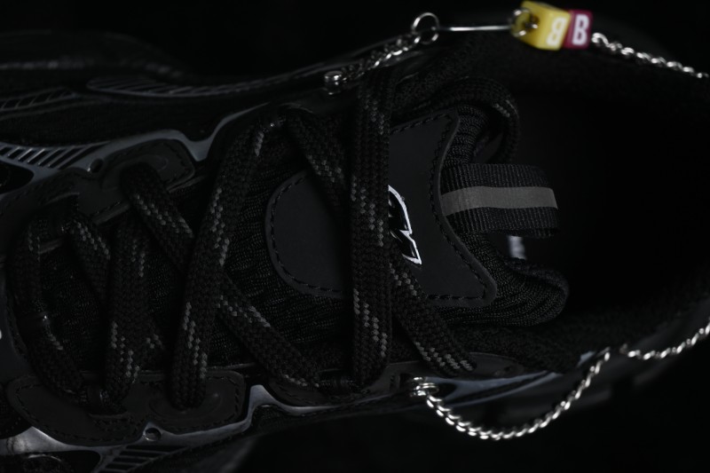 Balenciaga 3XL Extreme Laces Trendy Running Shoes - W3XCW1000