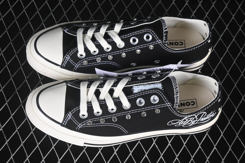 Converse ArtByPreston Chuck 70s Artist Signature Low Top Canvas Shoes - 162058C