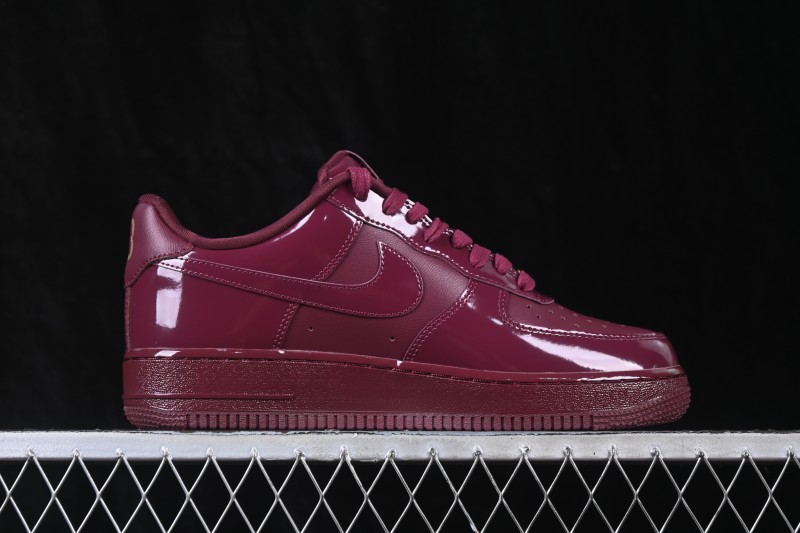 Nike Air Force 1 Low Central Cee Dark Beetroot Casual Skate Shoes - IO9970-638