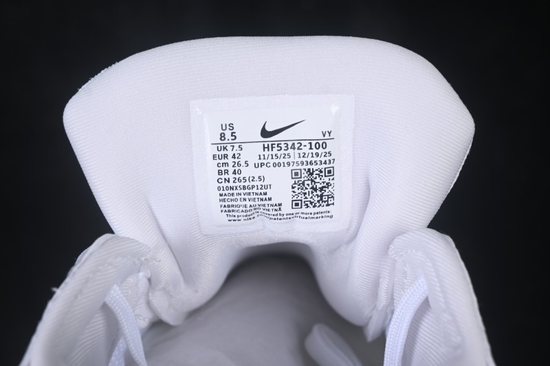 Nike V2K Run Retro Running Shoes with Cushlon Cushioning and Vintage Style - HF5342-100