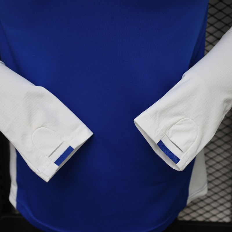 Player Version 26/27 Juventus FC Blue Long Sleeve Jersey
