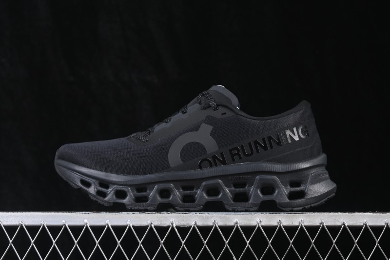 On Cloudmonster 3 Comfort Anti-Slip Wear-Resistant Cushioned Running Shoes Black Black - Cloudmonster 3