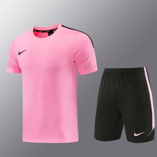 26/27 Nike 10  Pink Short Sleeve+Soccer Shorts