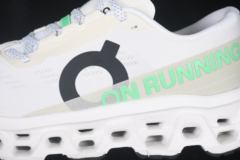On Cloudmonster 3 On Running Comfort Anti-Slip Wear-Resistant Cushioned Running Shoes Ivory - Ivory
