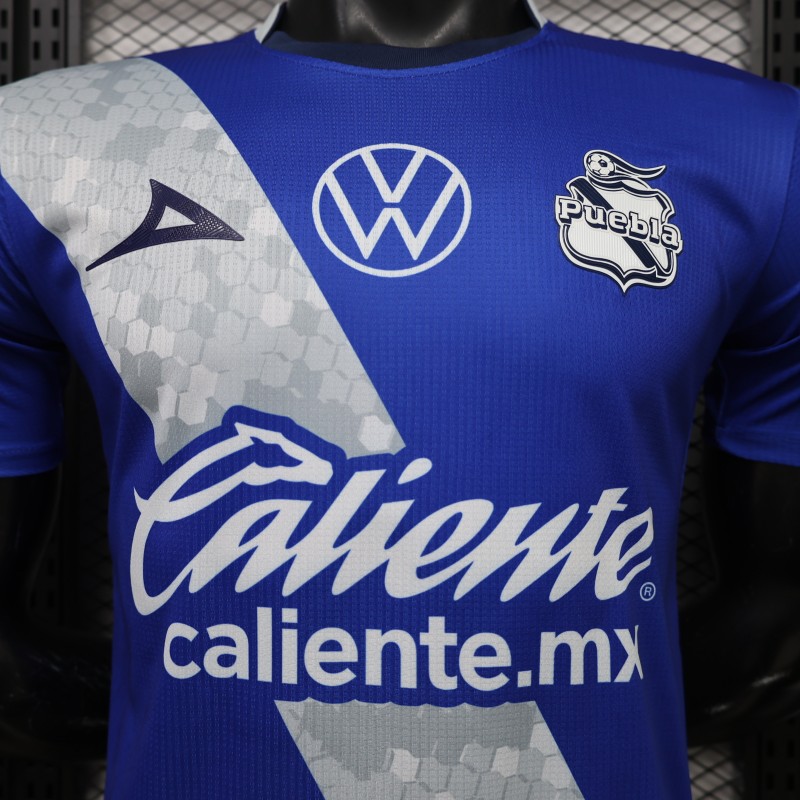 Player Version 26/27 Club Puebla Away Blue Jersey