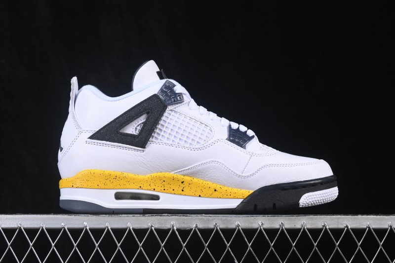 Air Jordan 4 Retro Tour Yellow White Yellow Sneakers - IO2463-102