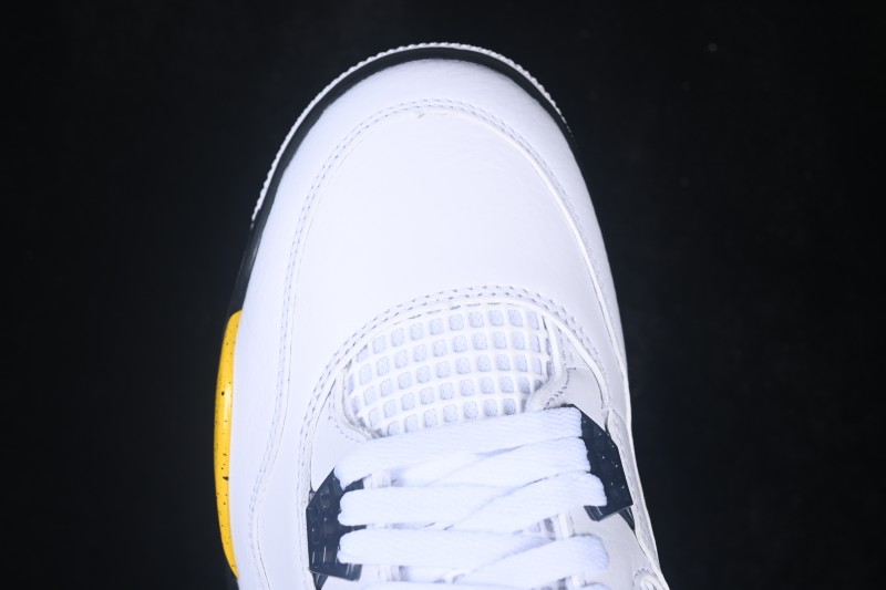 Nike Air Jordan 4 Retro "Tour Yellow" White Yellow Basketball Shoes - IO2463-102