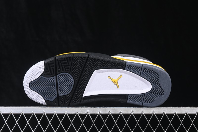 Nike Air Jordan 4 Retro "Tour Yellow" White Yellow Basketball Shoes - IO2463-102