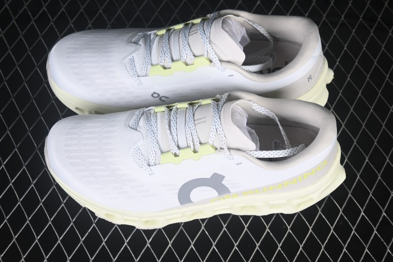 On Cloudmonster 3 Comfort Anti-Slip Wear-Resistant Cushioned Running Shoes - 3WG10034854 Ivory Soodling