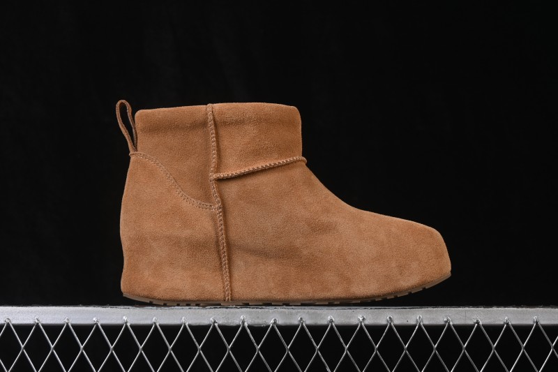 UGG Classic Novelty Simple Fit Invisible Height-Boosting Snow Boots 1180412 CHE