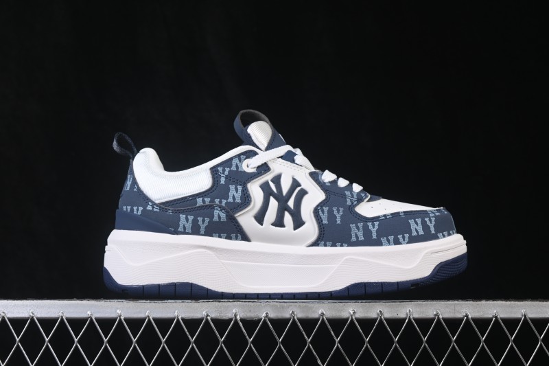 MLB Chunky Curve Liner New York Yankees Thick Sole Casual Running Shoes - 3ASXL206N50NYS