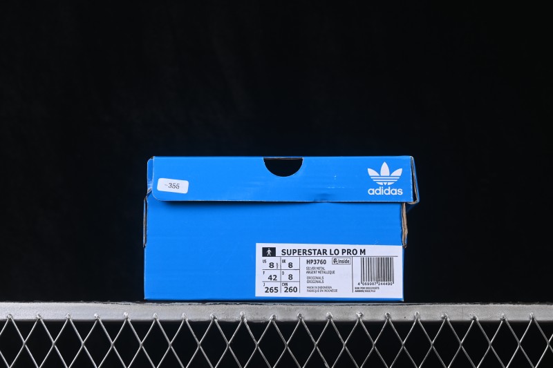 Adidas Originals Superstar Lo Casual Lifestyle Shoes with Shell Toe - HP3760