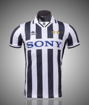 RETRO 95/97 Juventus Home Soccer Jersey