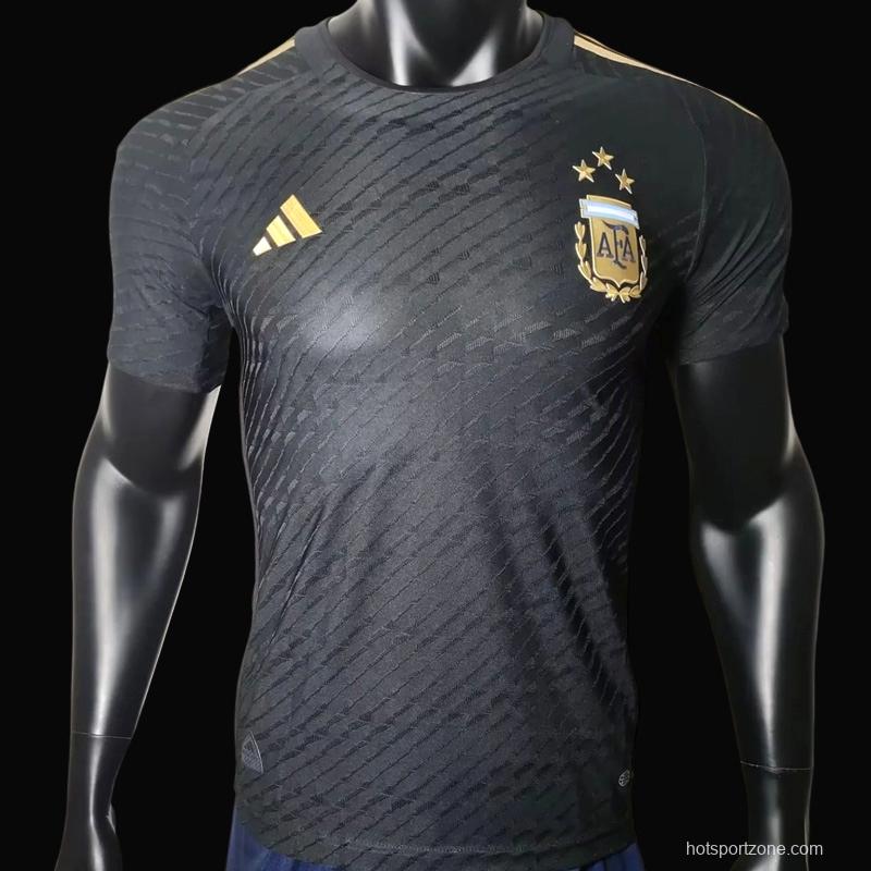 Player Version 3 Argentina 2022 Argentina Black Special Jersey