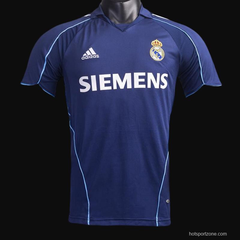 RETRO 05/06 Real Madrid Away Soccer Jersey