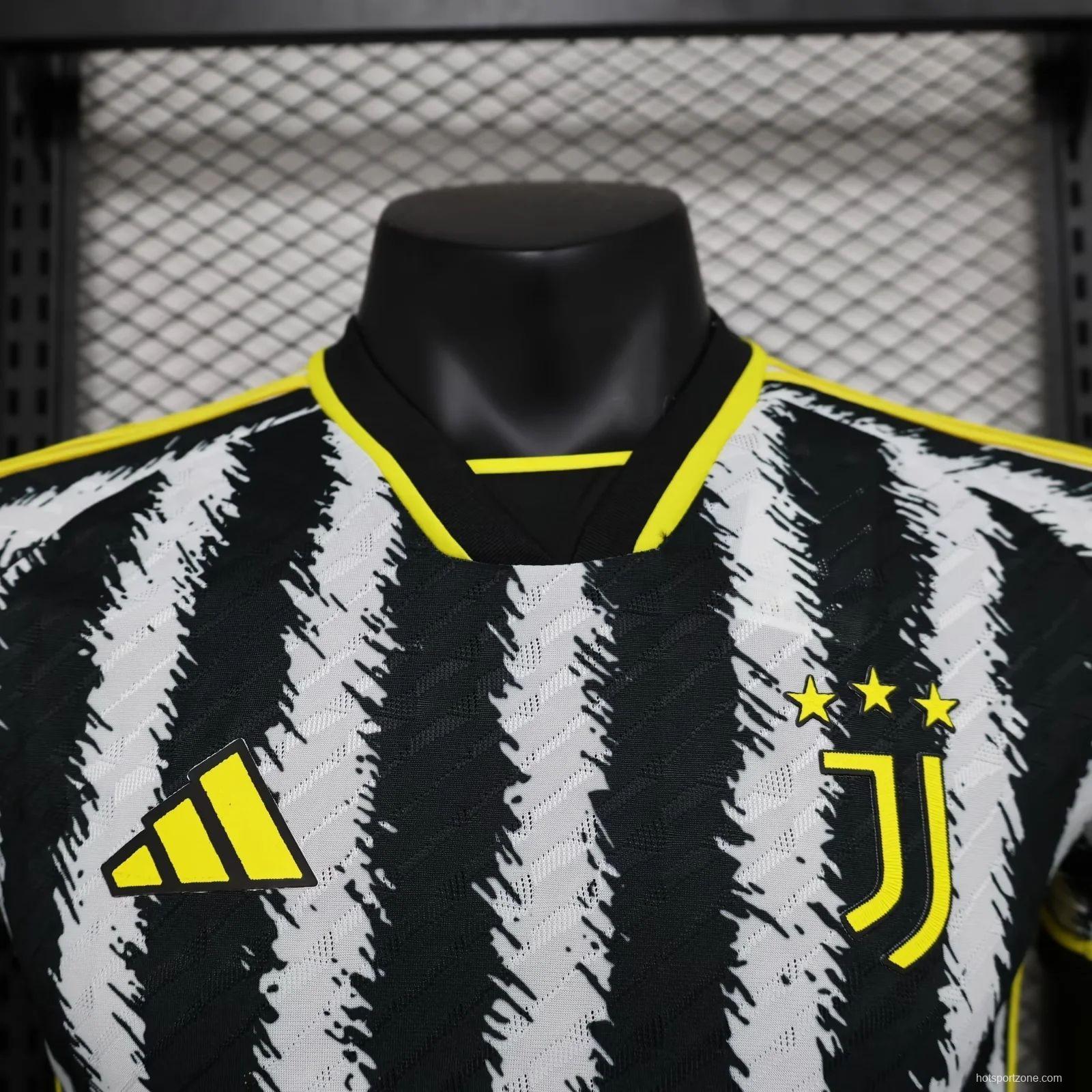 Player Version 23/24 Juventus home Jersey