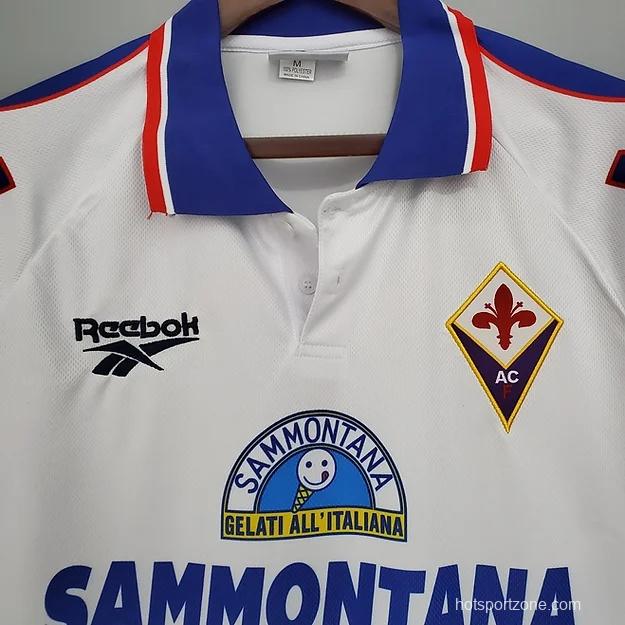 Retro 95/96 Fiorentina Away White Jersey