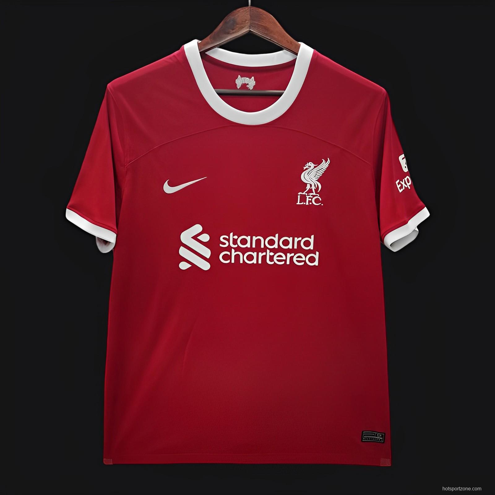23/24 Liverpool Home Jersey