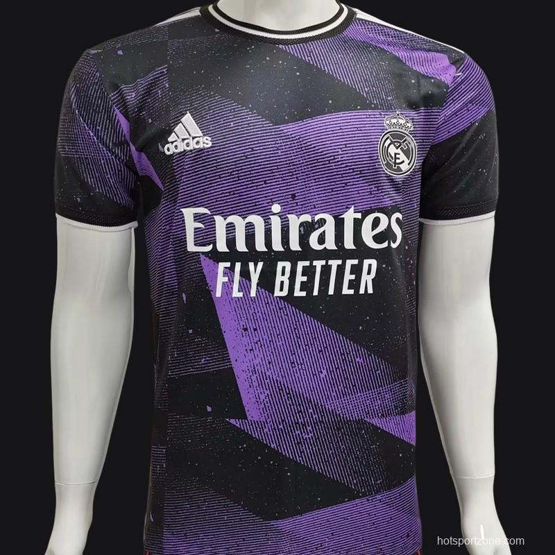 23/24 Real Madrid Purple Training Jersey