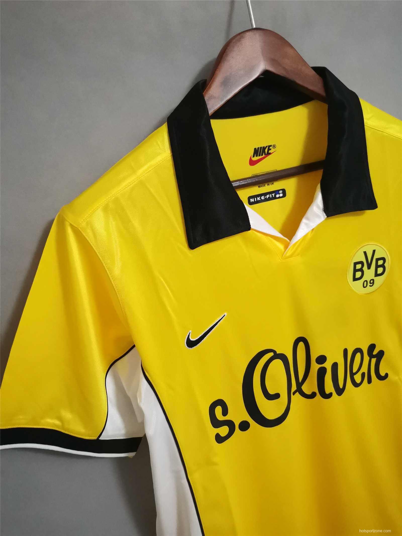 Retro 98/99 Borussia Dortmund Home Jersey